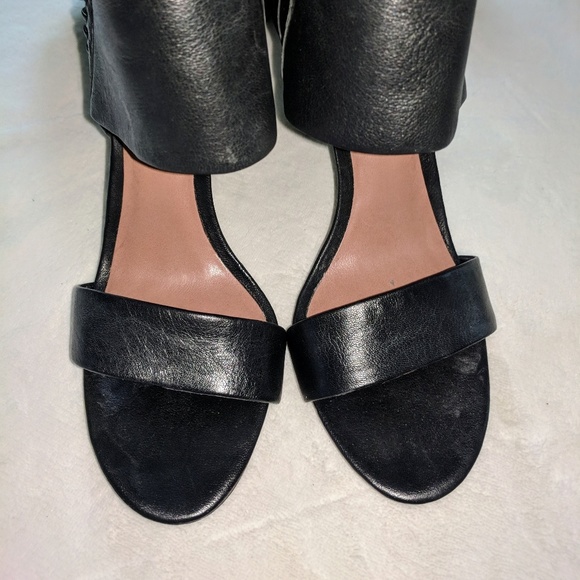 Vince Camuto Black Freya Heels Size 8.5M EUC - Picture 6 of 8